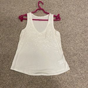 Express sequin XS tank top